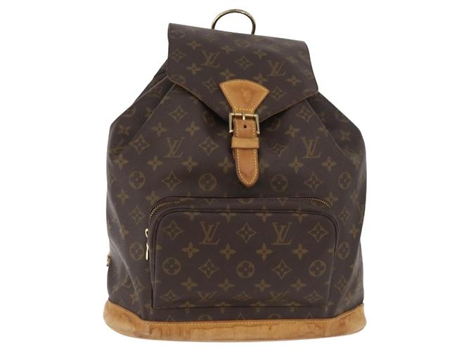 LOUIS VUITTON Monogram Montsouris GM Backpack M51135 LV - vista 13