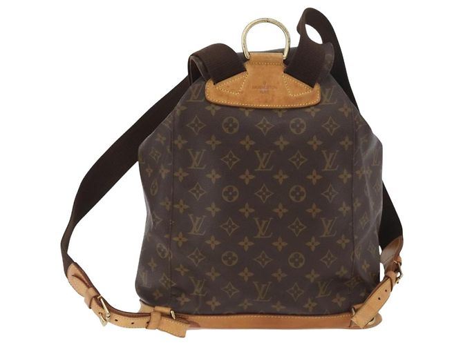 LOUIS VUITTON Monogram Montsouris GM Backpack M51135 LV - vista 2