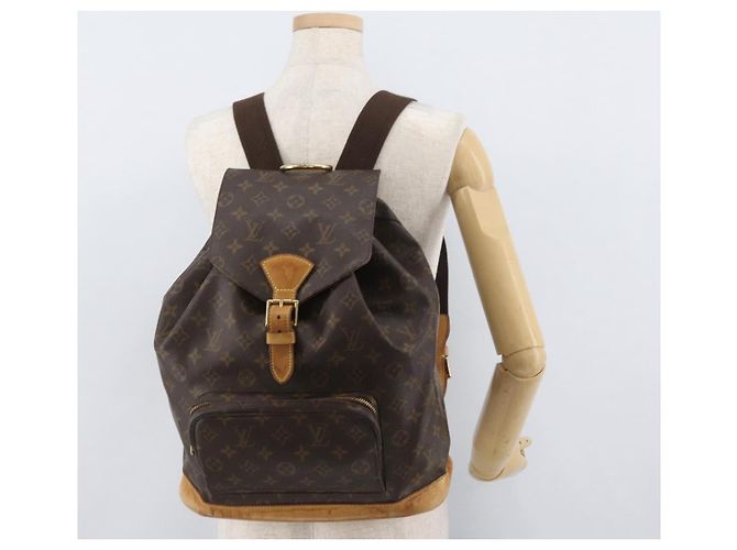 LOUIS VUITTON Monogram Montsouris GM Backpack M51135 LV - vista 27