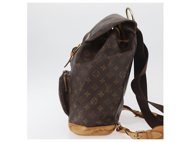 LOUIS VUITTON Monogram Montsouris GM Backpack M51135 LV - vista 3