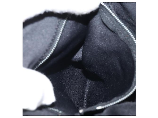 FENDI Hand Bag Nylon Black Silver - vista 22