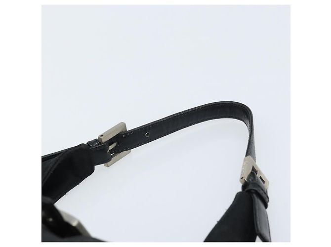 FENDI Hand Bag Nylon Black Silver - vista 8