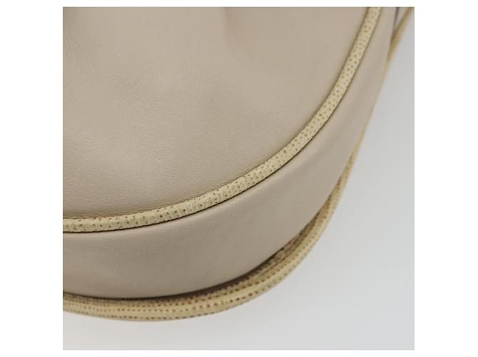 Céline CELINE Shoulder Bag Leather Beige Gold - vista 10