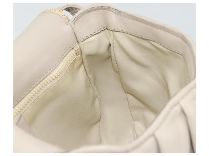 Céline CELINE Shoulder Bag Leather Beige Gold - vista 19