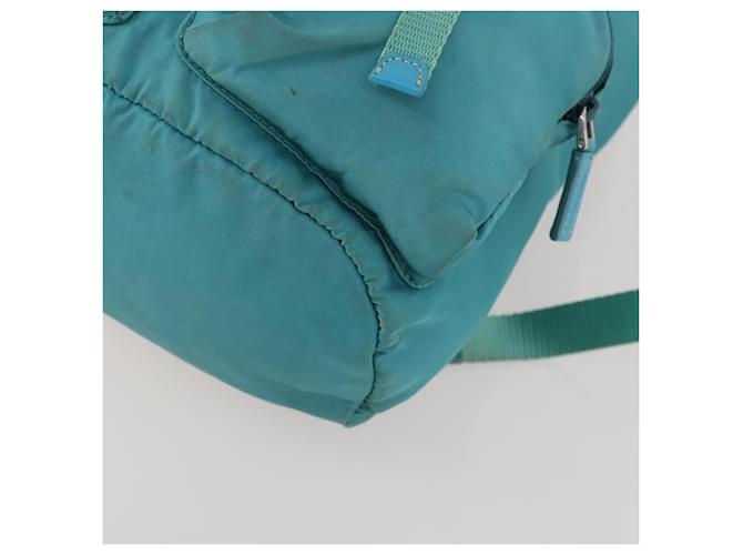 PRADA Rucksack Nylon Hellblau Silber - Ansicht 12