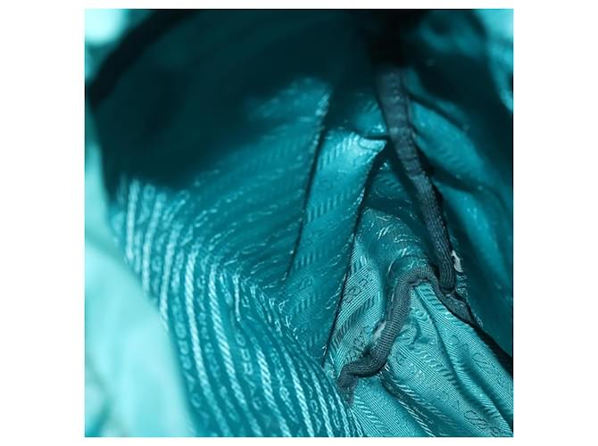 PRADA Rucksack Nylon Hellblau Silber - Ansicht 22