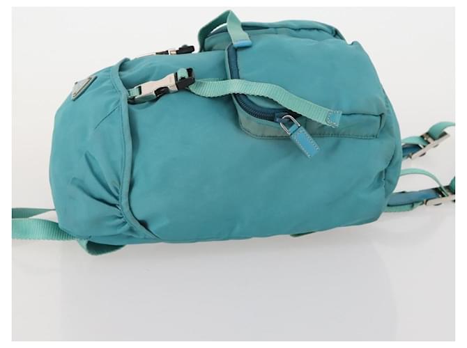 PRADA Rucksack Nylon Hellblau Silber - Ansicht 5