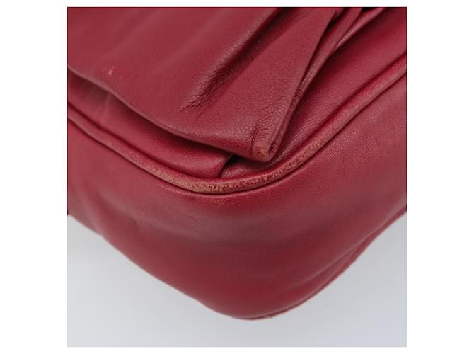 PRADA Shoulder Bag Leather Pink - vista 11