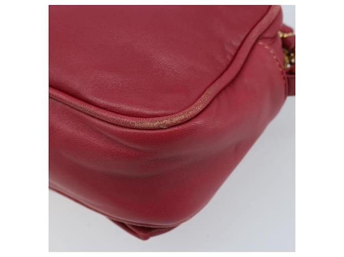 PRADA Shoulder Bag Leather Pink - vista 12