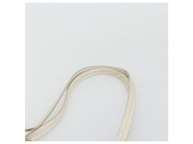 PRADA Tote Bag Canvas Beige Gold - vista 8