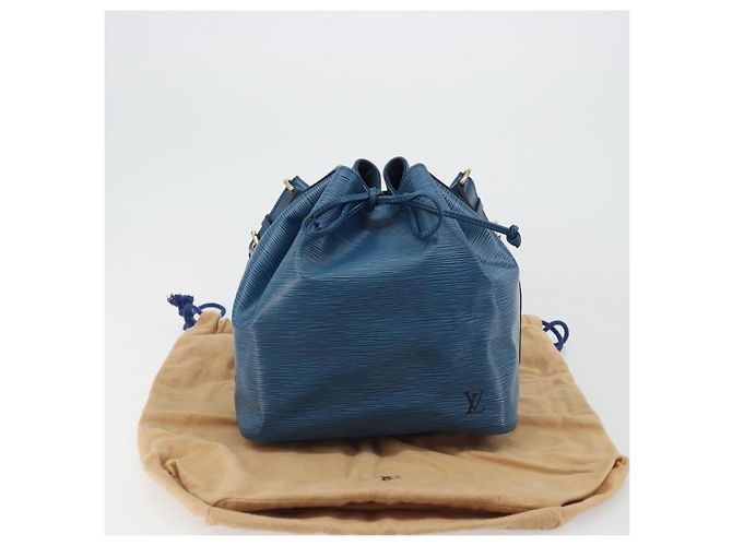 LOUIS VUITTON Epi Petit Noe Shoulder Bag Blue M44105 LV - vista 20