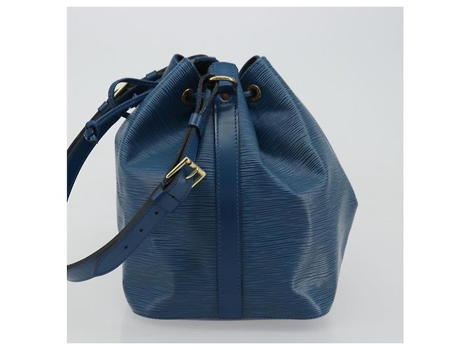 LOUIS VUITTON Epi Petit Noe Shoulder Bag Blue M44105 LV - vista 4