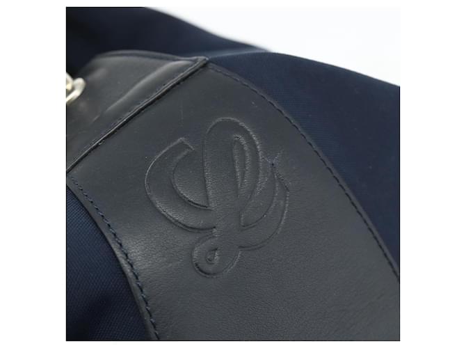 LOEWE Shoulder Bag Canvas Navy Silver - vista 10