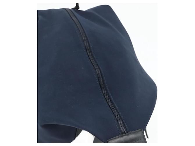 LOEWE Shoulder Bag Canvas Navy Silver - vista 7