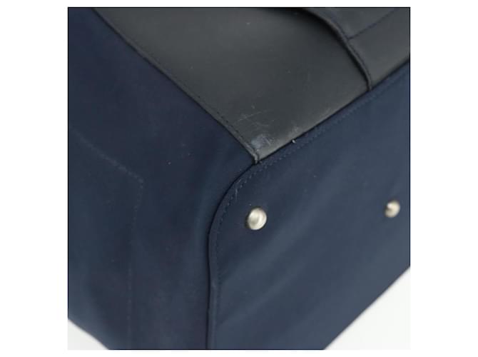 LOEWE Shoulder Bag Canvas Navy Silver - vista 9