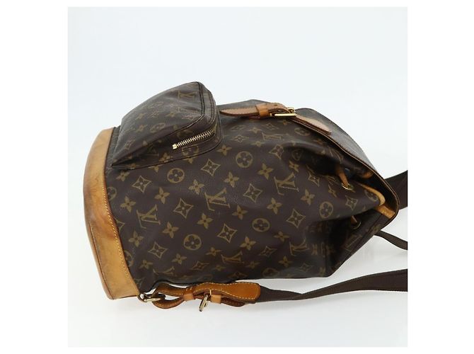 LOUIS VUITTON Monogram Montsouris GM Backpack M51135 LV - vista 4