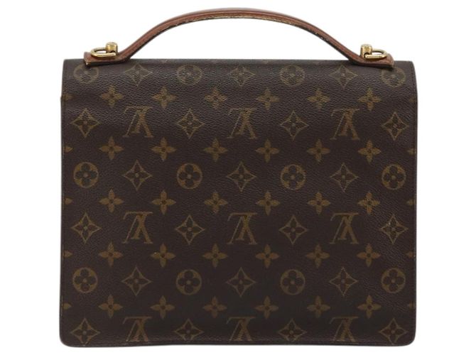 LOUIS VUITTON Monogram Monceau 28 Hand Bag M51185 LV - view 2