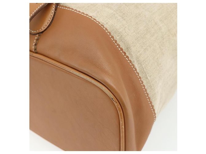 LOEWE Purse Shoulder Bag Canvas Beige Gold - vista 15