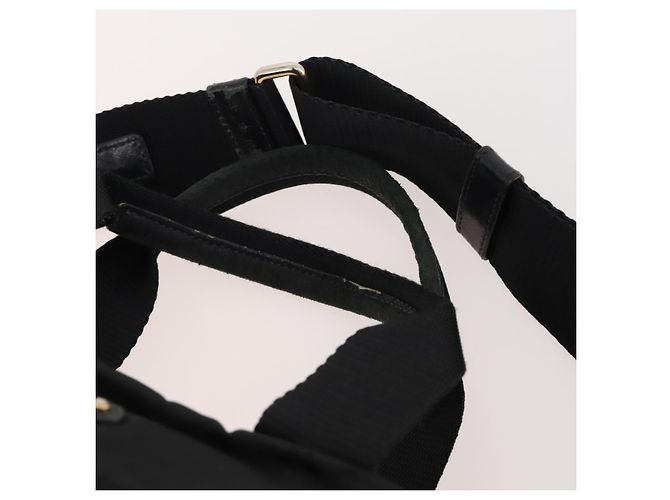 PRADA Hand Bag Nylon 2way Black Gold - vista 15