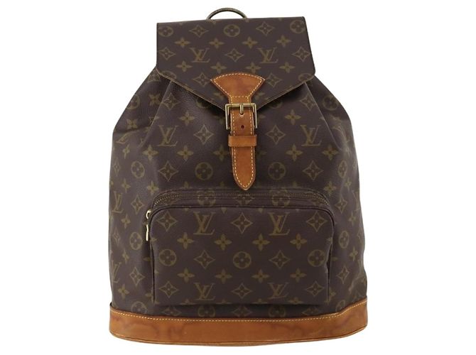 LOUIS VUITTON Monogram Montsouris GM Backpack M51135 LV - vista 13