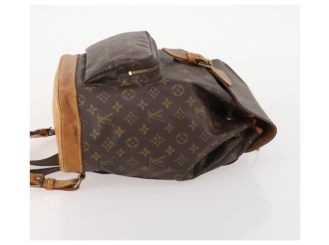LOUIS VUITTON Monogram Montsouris GM Backpack M51135 LV - vista 3