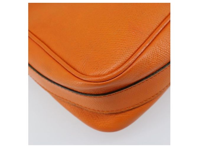 Céline CELINE Shoulder Bag Leather Orange Gold - vista 13