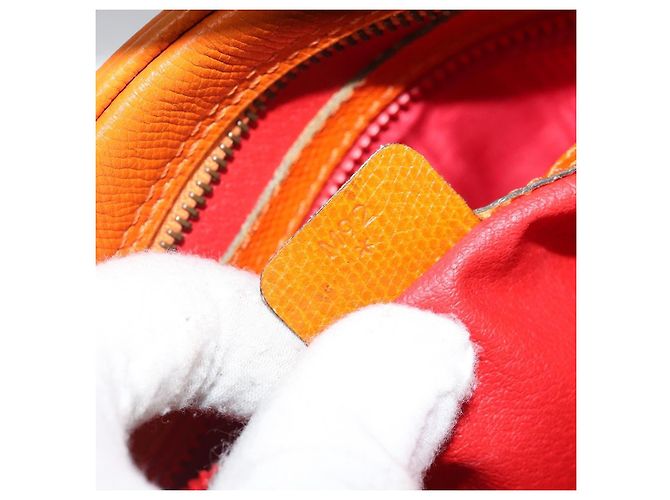 Céline CELINE Shoulder Bag Leather Orange Gold - vista 24
