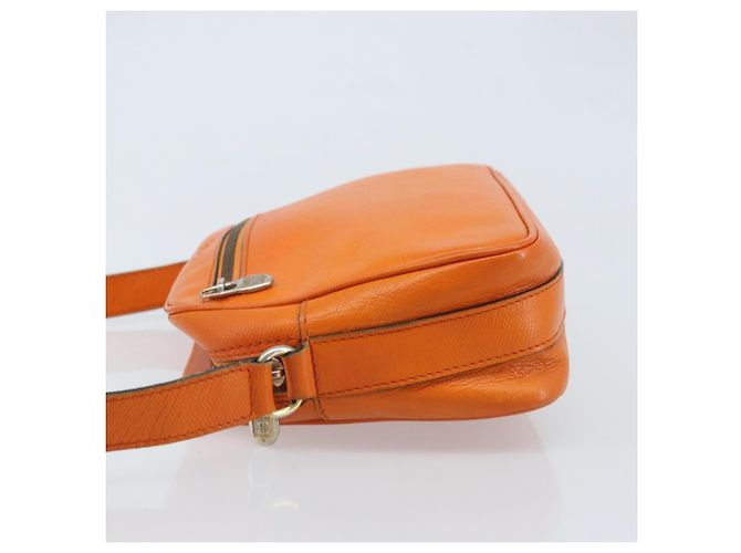 Céline CELINE Shoulder Bag Leather Orange Gold - vista 5