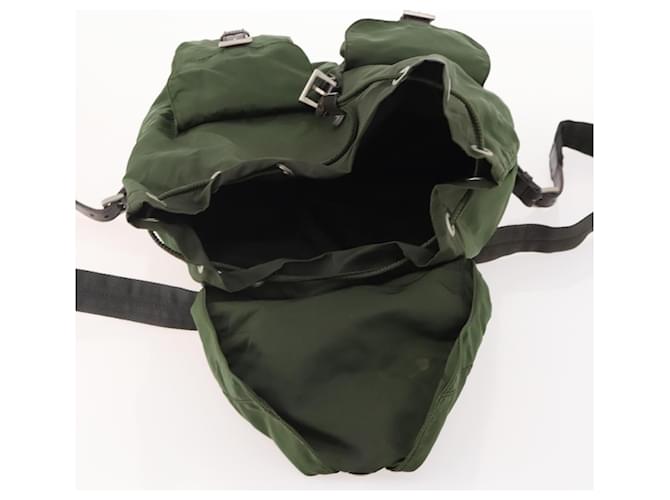 PRADA Backpack Nylon Khaki Silver - vista 10