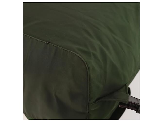 PRADA Backpack Nylon Khaki Silver - vista 18