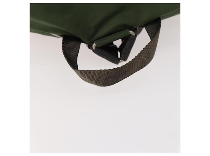 PRADA Backpack Nylon Khaki Silver - vista 7