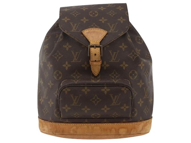 LOUIS VUITTON Monogram Montsouris MM Backpack M51136 LV - vista 13