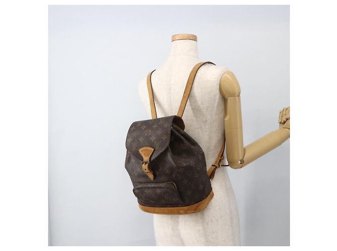 LOUIS VUITTON Monogram Montsouris MM Backpack M51136 LV - vista 24