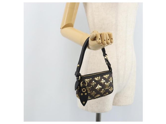 LOUIS VUITTON Eclipse Sequins Mini Pochette Accessoires M60125 LV - vista 21