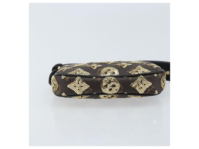 LOUIS VUITTON Eclipse Sequins Mini Pochette Accessoires M60125 LV - vista 5