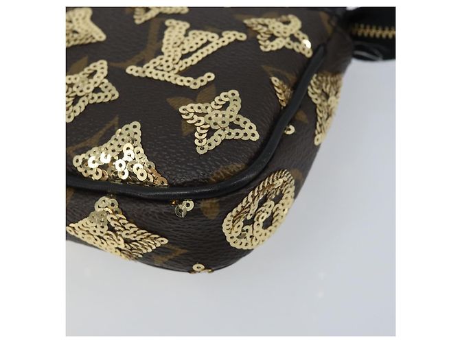 LOUIS VUITTON Eclipse Sequins Mini Pochette Accessoires M60125 LV - vista 9