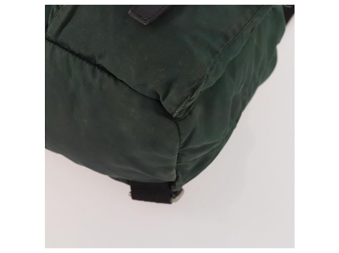 PRADA Backpack Nylon Green Silver - vista 16