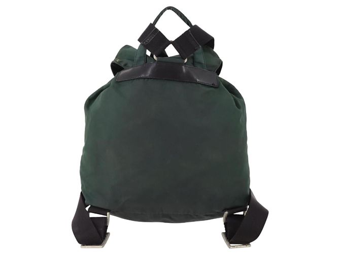 PRADA Backpack Nylon Green Silver - vista 2