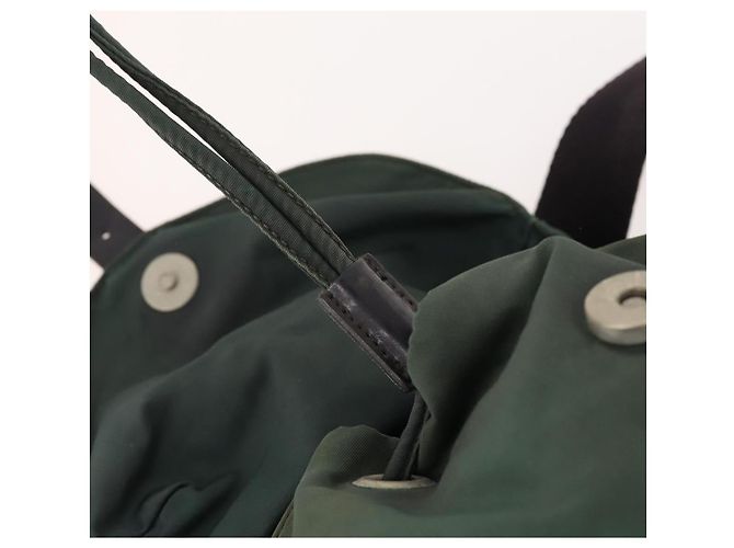 PRADA Backpack Nylon Green Silver - vista 22
