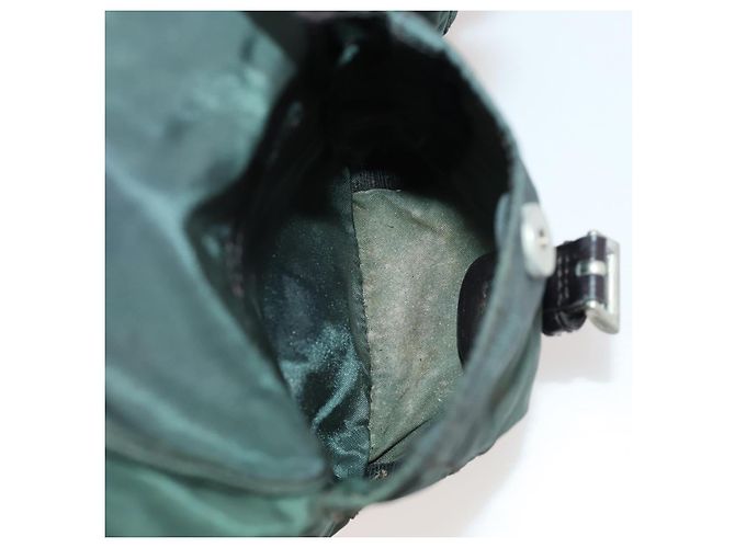 PRADA Backpack Nylon Green Silver - vista 29