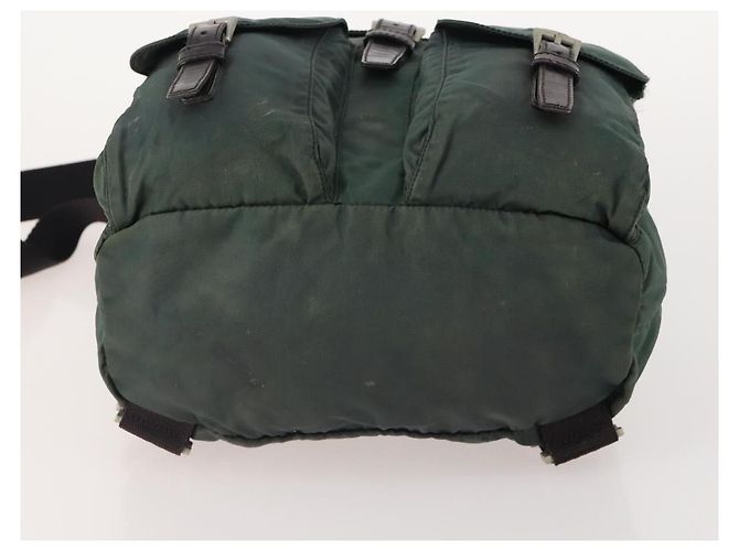 PRADA Backpack Nylon Green Silver - vista 5