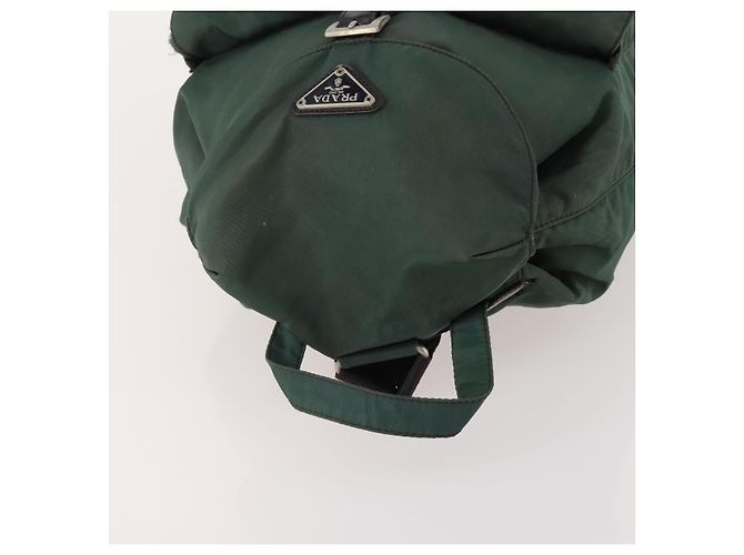 PRADA Backpack Nylon Green Silver - vista 6