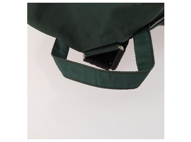 PRADA Backpack Nylon Green Silver - vista 7