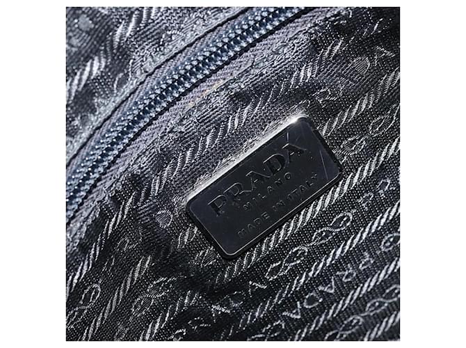 PRADA Hand Bag Nylon Gray Silver - vista 20