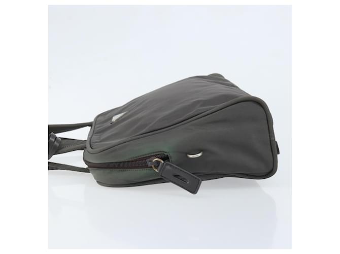PRADA Hand Bag Nylon Gray Silver - vista 4