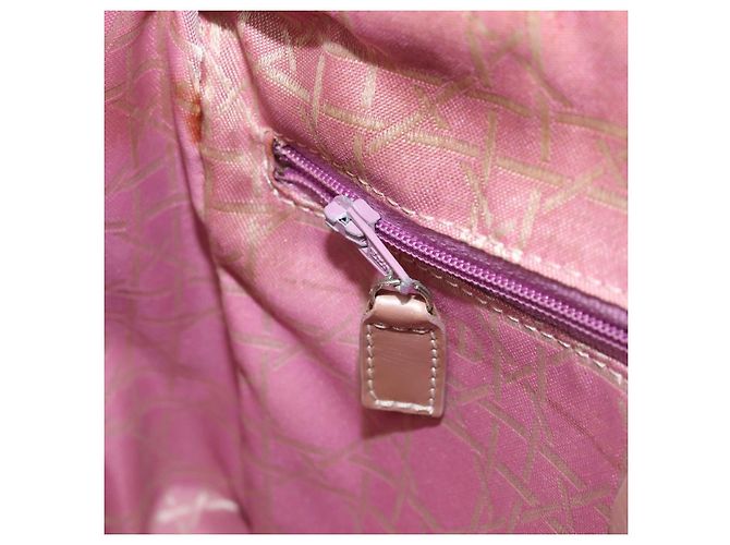 Christian Dior Canage Hand Bag Nylon 2way Pink Silver - vista 23
