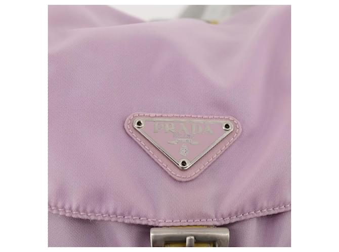 PRADA Backpack Nylon Pink Silver - vista 21