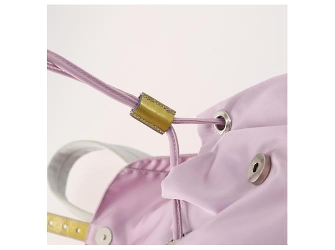 PRADA Backpack Nylon Pink Silver - vista 23