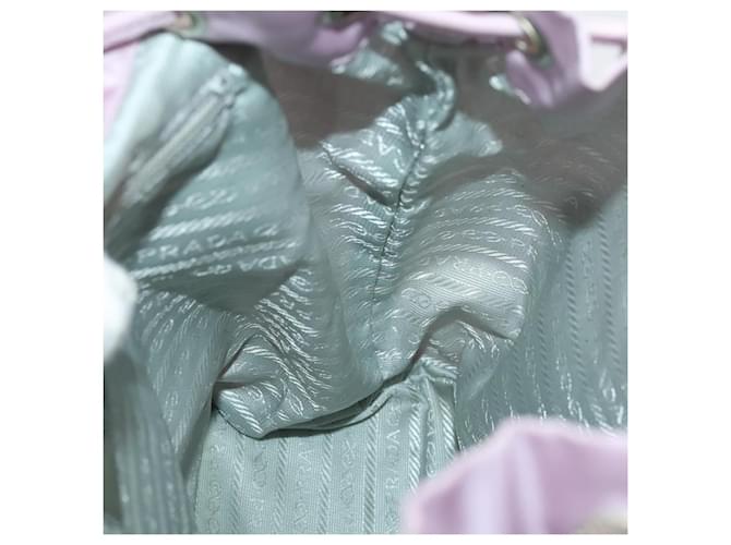 PRADA Backpack Nylon Pink Silver - vista 25