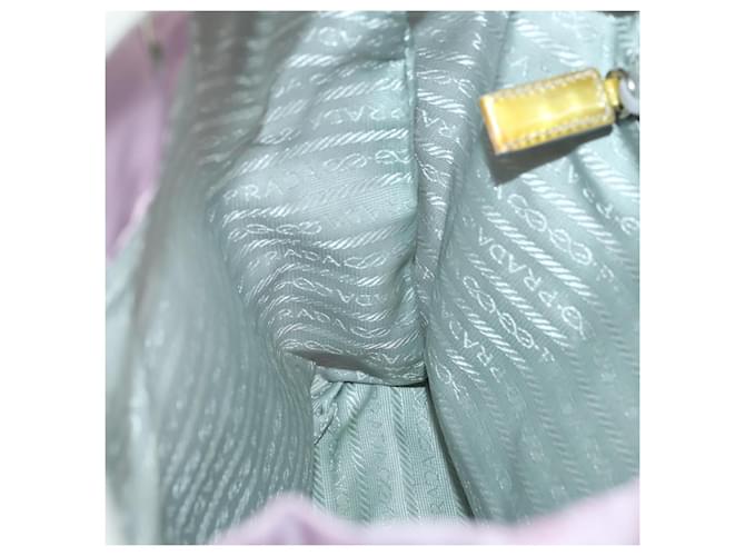 PRADA Backpack Nylon Pink Silver - vista 26